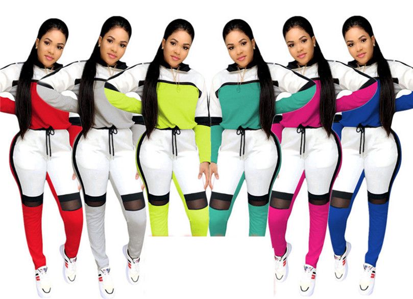 colorful tracksuits womens