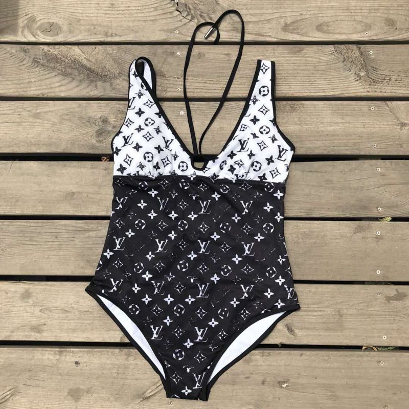 2019 Luxury Designer Swimwear Swimsuit Backless X Printing Triangle ...