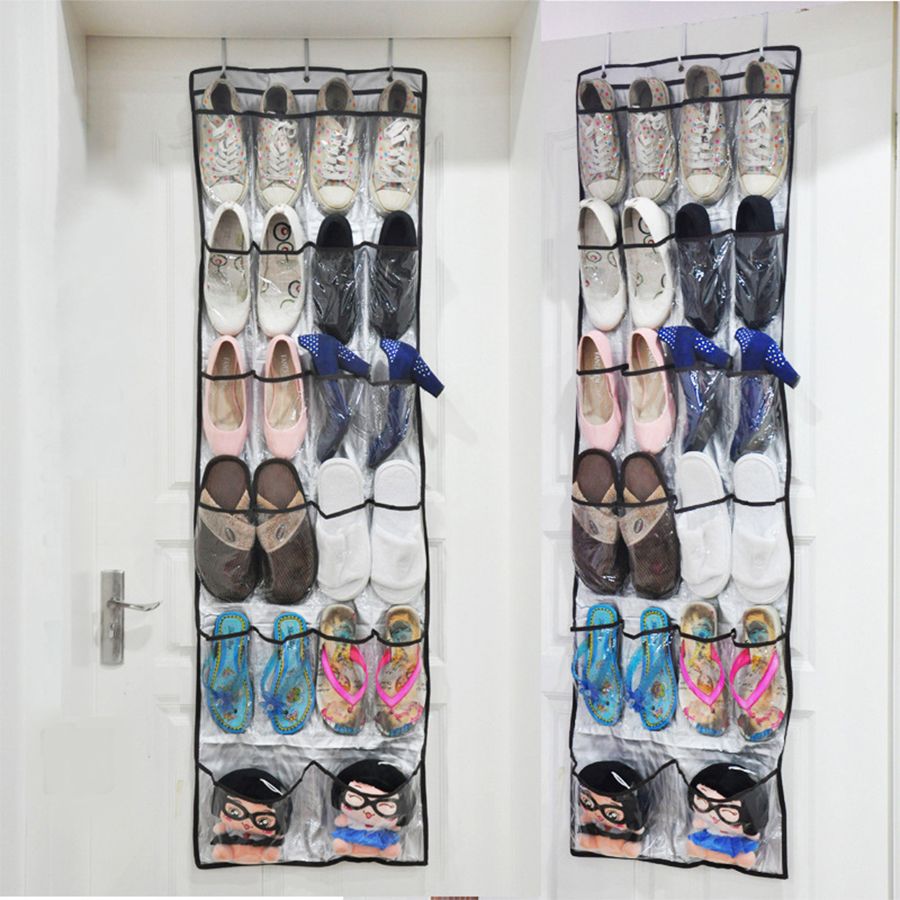 2021 Foldable Shoes Organizer Bags Shoes Storage Racks Behind Door