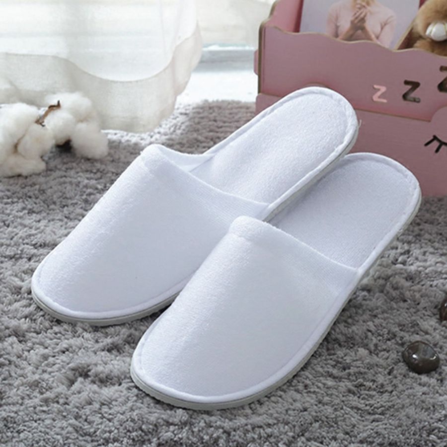 Hotel Comfortable Inner Thick Disposable Slippers Anti Slip Home Guest