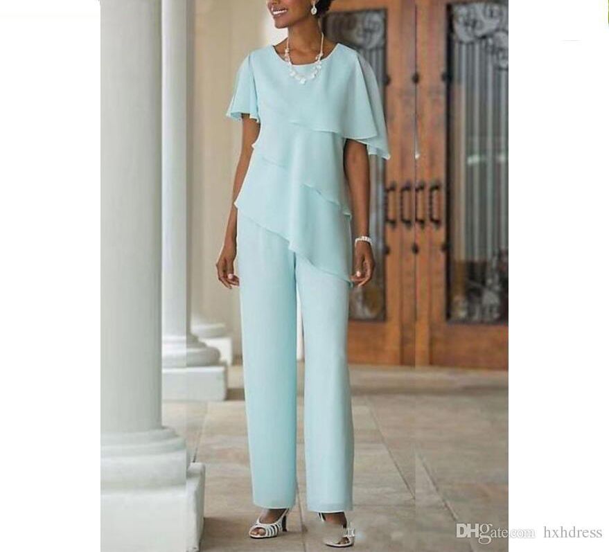 compre mujer 2 piezas de verano elegante gasa con volantes madre de