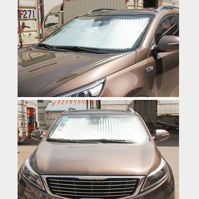 New Car Retractable Curtain For Uv Protection Front Windshield Visor New Car Retractable Curtain For Uv Protection Front Windshield Visor Auto Shade Interior Accessories Lights Cars Exterior From Zehancar