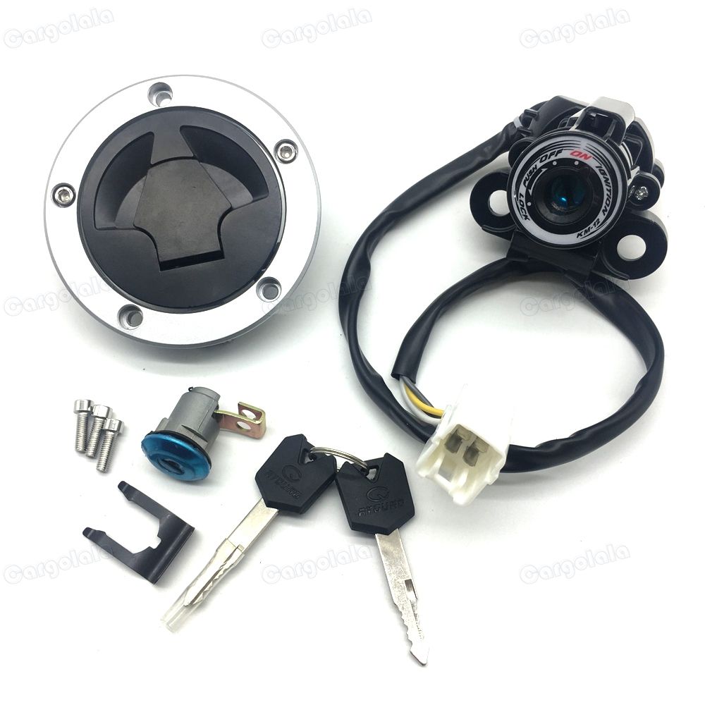 2021 Brand New Ignition Switch Fuel Gas Cap Seat Lock Key Set For