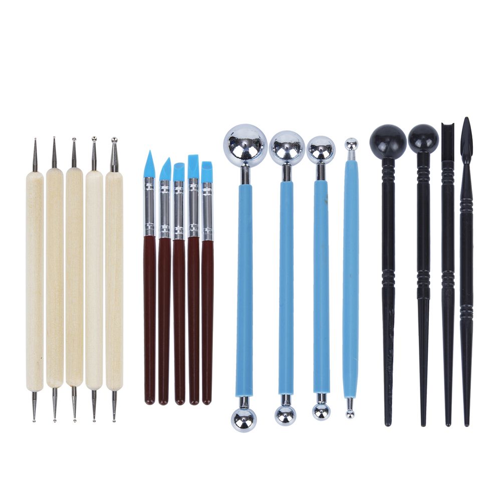 2021 Clay Shaping Tools Ball Stylus Dotting Tools For Pottery Sculpture
