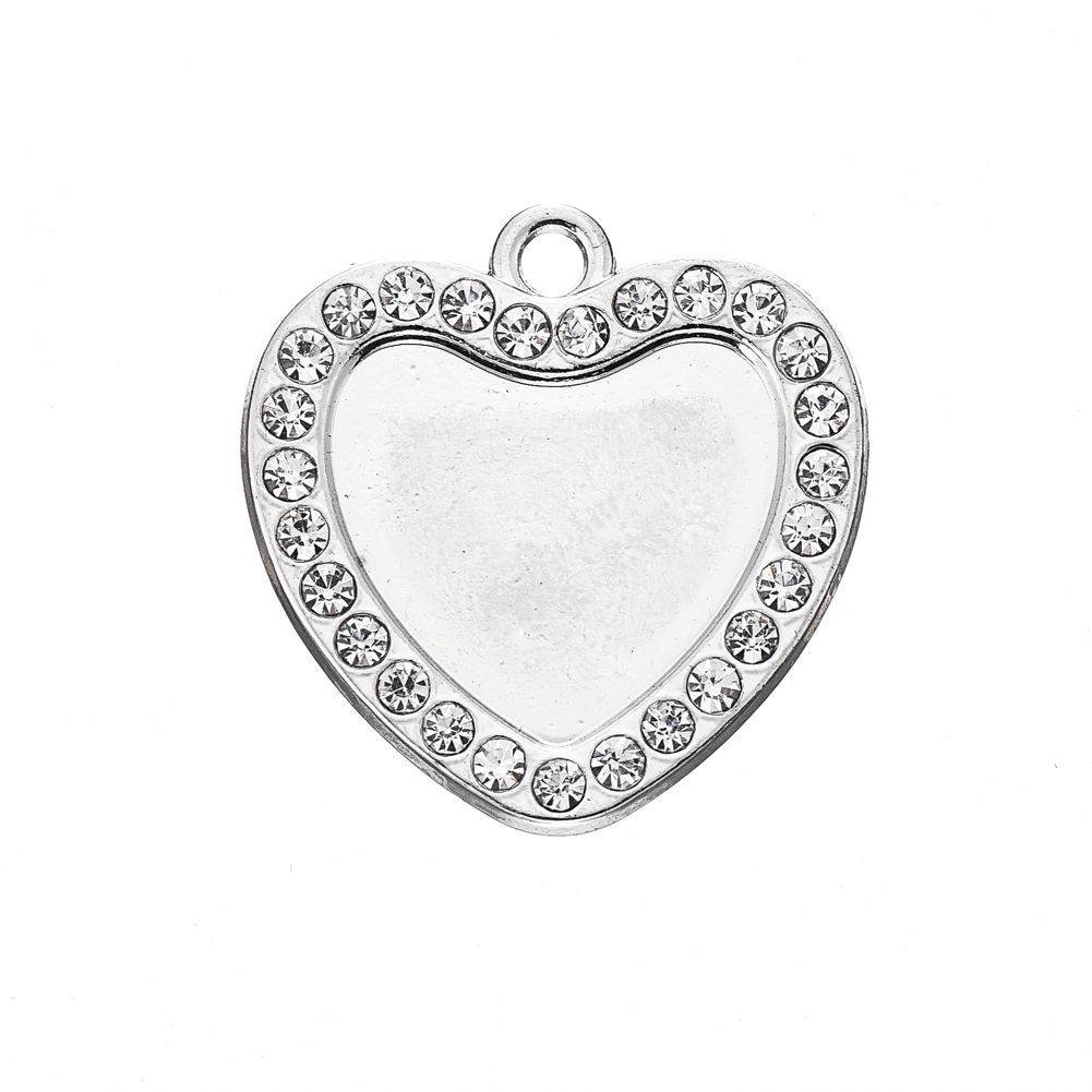 2019 Myshape Diy Pave Crystal Heart Charms Rhinestone Love 2019 Myshape Diy Pave Crystal Heart Charms Rhinestone Love Pendant Fit For Necklace Bracelet Making Jewelry Findings From Kiki 3 8 Dhgate