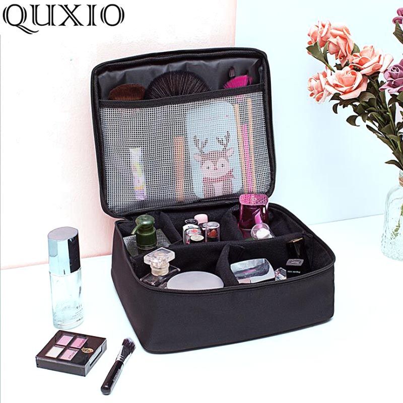 Professional Vanity Cosmetic Bag Organizer Women Travel Cases Big Capacity Cosmetics Suitcases For Makeup Case Cz278