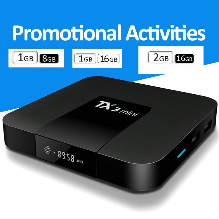 TX3 Mini Android 7.1 TV Box Amlogic S905W Quad Core 1GB 2GB 8GB 16GB