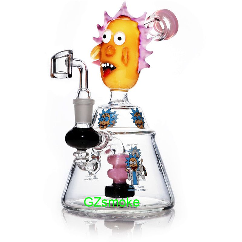 2020 Funny Glass Water Bongs Heady Dab Rig Smoking Accessories Quartz