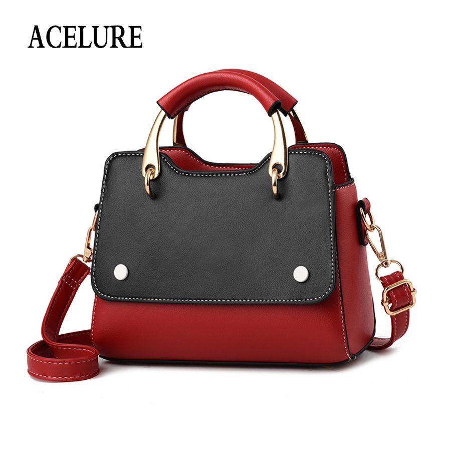 Mango Mujer Compre ACELURE Pequeños Color De Bolsos Metal Para 0q5TRqx1