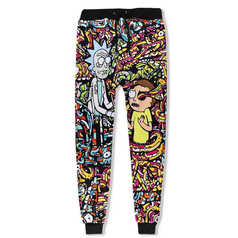 rick and morty joggers