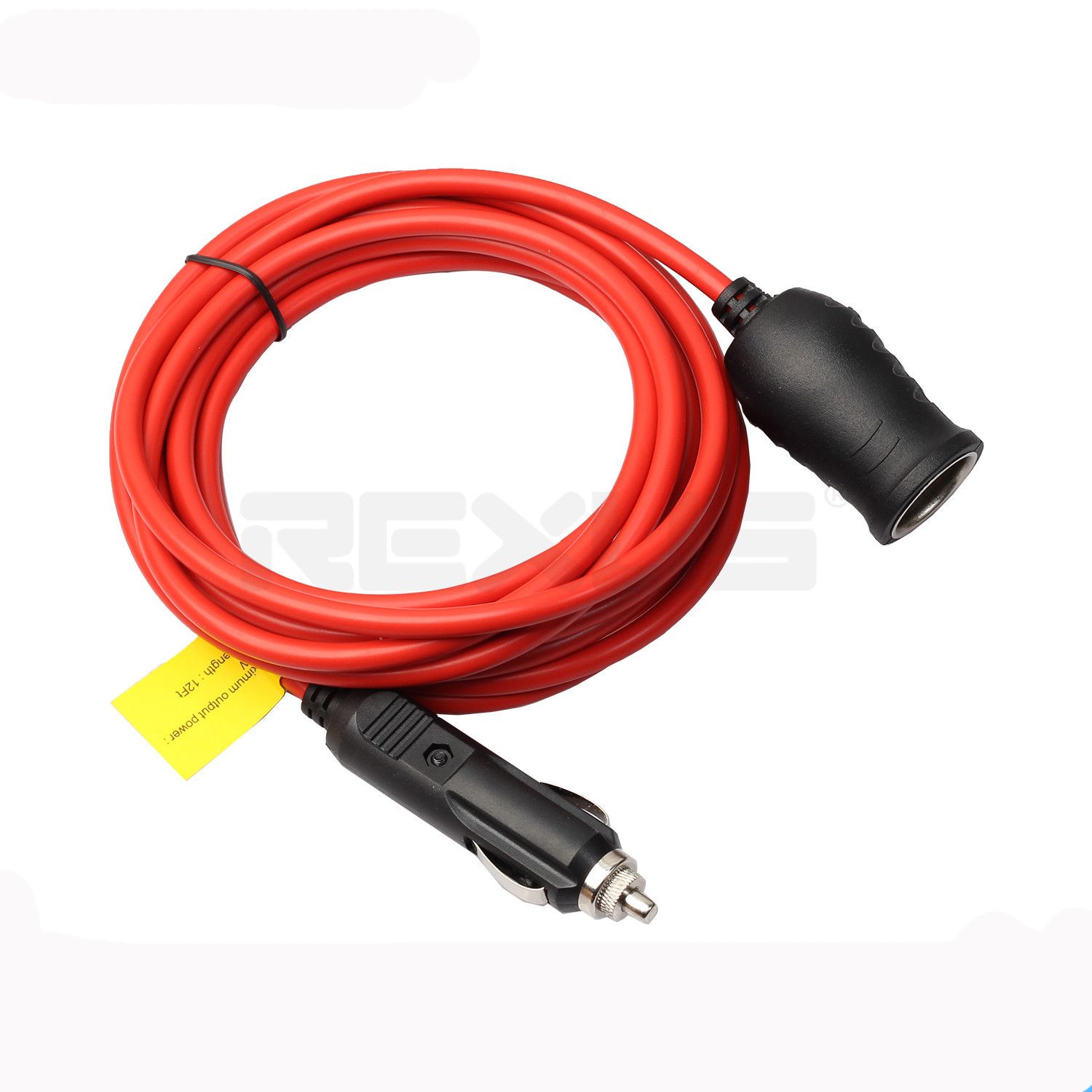 ACCENDISIGARI PROLUNGA 5 metri di cavo maschio /> presa 12 Volt per auto