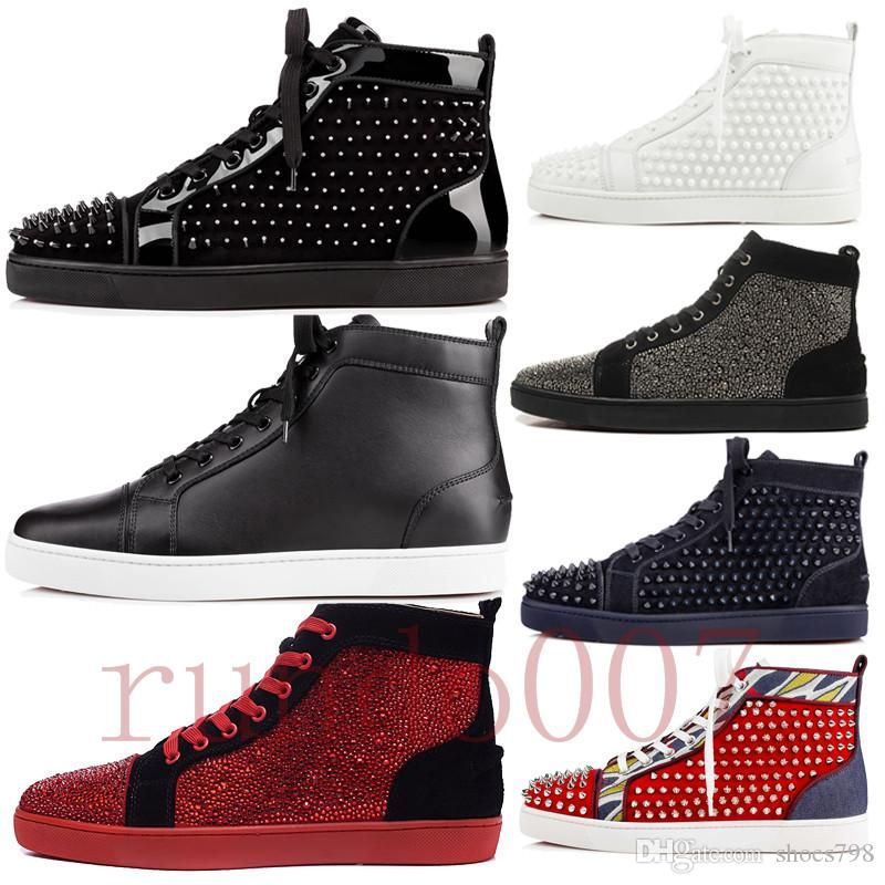 New 2019 Red Bottom Gz Shoes 19ss Spike Sock Donna Spikes