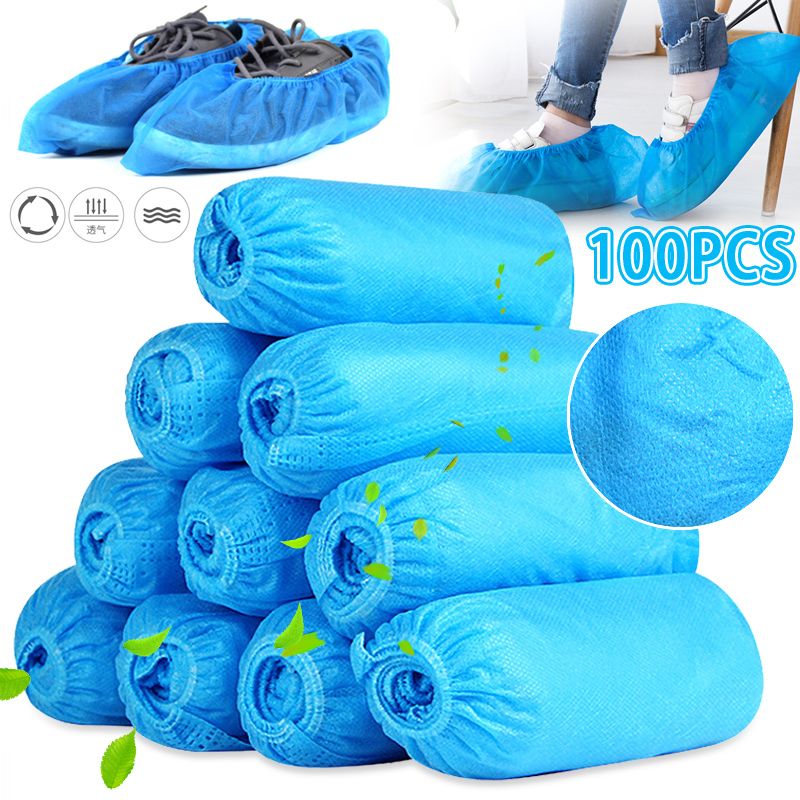 2021 Disposable Shoe Covers Indoor Cleaning Floor Non Woven Fabric