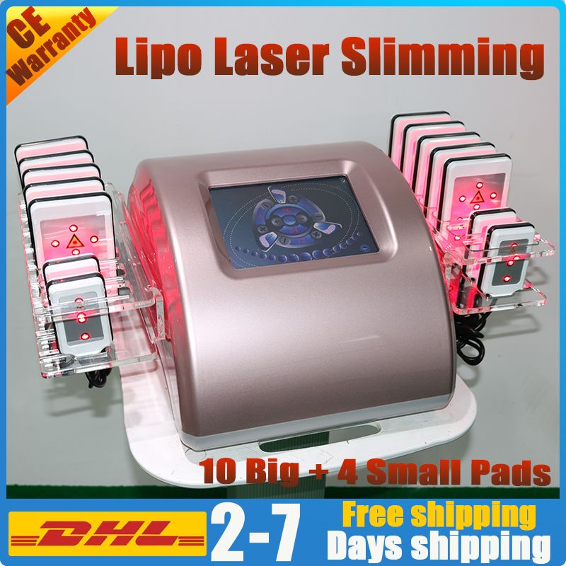 14 Laser Pads Lipo Laser Slimming Fat Loss Beauty Machine Laser