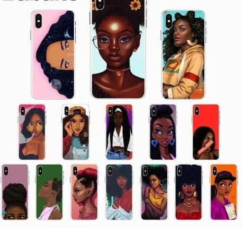 coque iphone 8 plus black girl