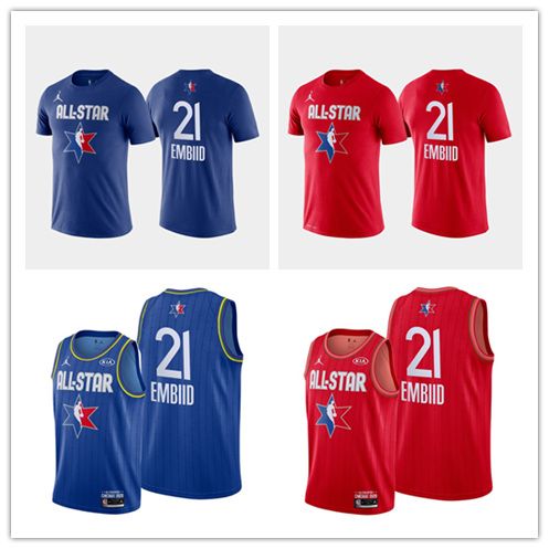 2020 Philadelphia 76ers Joel Embiid 2020 All Star Game Eastern