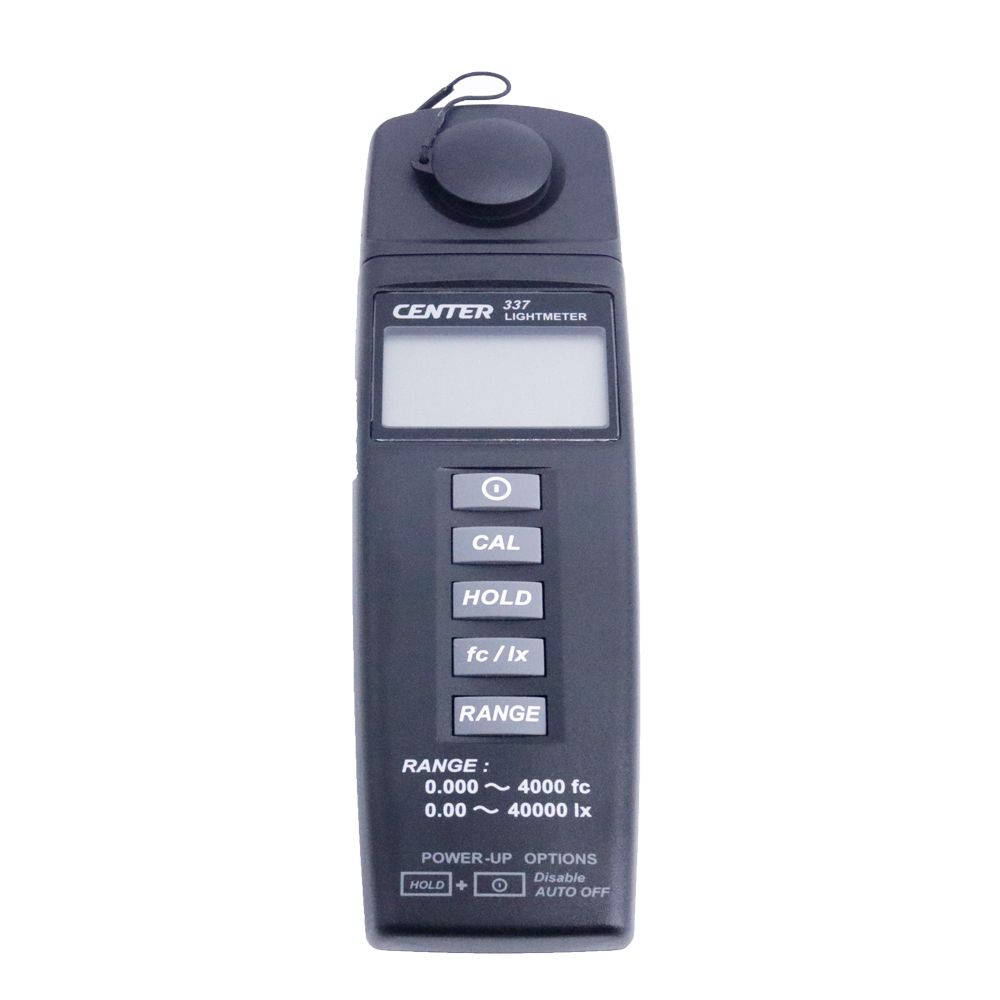 Light Meter CENTER337 Light Meter Light Range 0.0001000fc 5 Digital