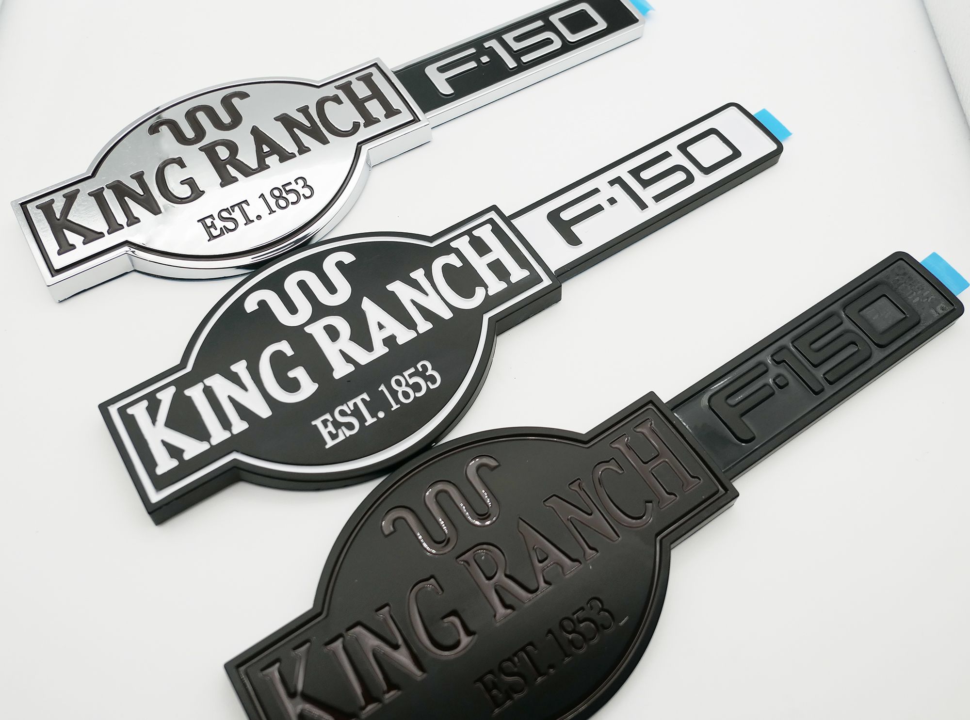Black Silvery White King Ranch F150 Car Side Sticker Door Tailgate