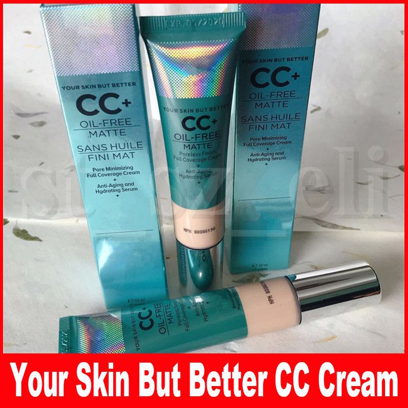 Face Makeup CC Cream Your Skin But Better CC+ Cream Oil Free Matte Poreless Finish Full Coverage
