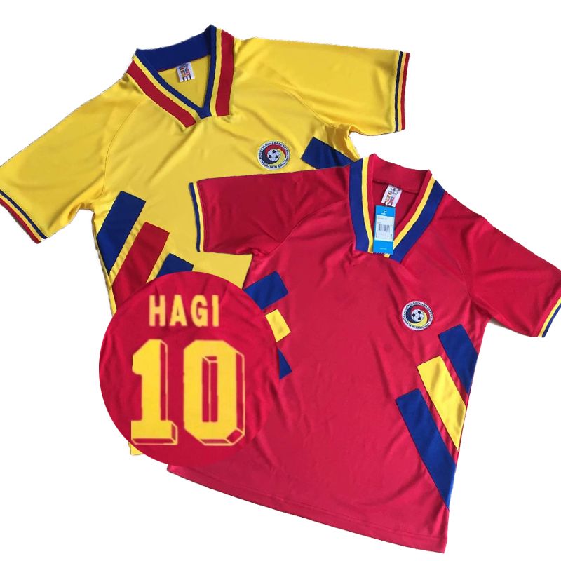 2020 1994 Retro Romania Soccer Jersey HAGI VINTAGE Home Away Football