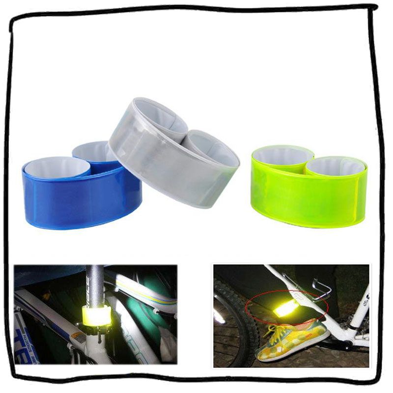 Reflective Tape Running Leg Strap Cycling Reflective Strips Safety Warning