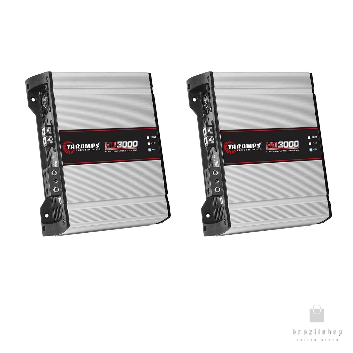 2 X Taramps HD 3000 1 Ohm Amplifier HD3000 3K Watts Taramp'S Amp 3 Day