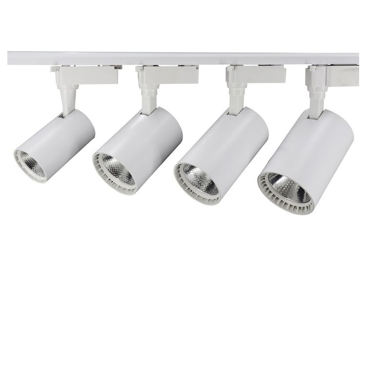 Super Bright COB Led Track Lights 30W Track Lamp Light AC85 265V