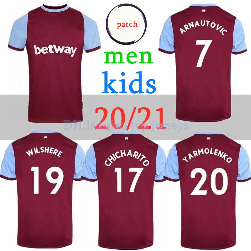 2020 MEN Kids 2020 2021 West 125 Years Soccer Jerseys 20 ...