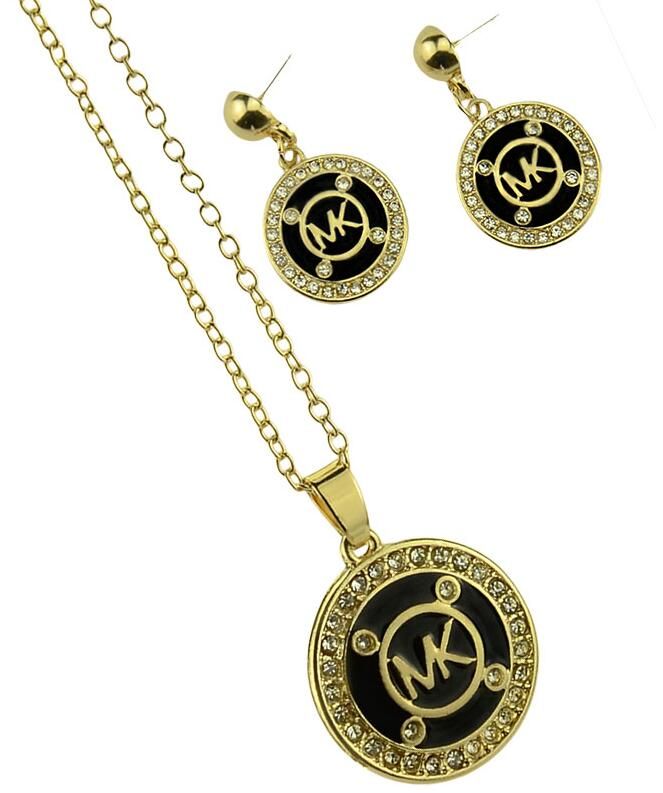 M Letter Pendant Necklace Earrings Jewelry Set Fashion Full Drill Women Gold Round Two Piece Diamond Nz 2019 From Cocojly 3 82 Dhgate - Letter Pendant Nz M Letter Pendant Necklace Earrings Jewelry Set Fashion Full Drill Women Gold Round Two Piece Diamond Nz 2019 From Cocojly 3 82 Dhgate - Letter Pendant Nz
