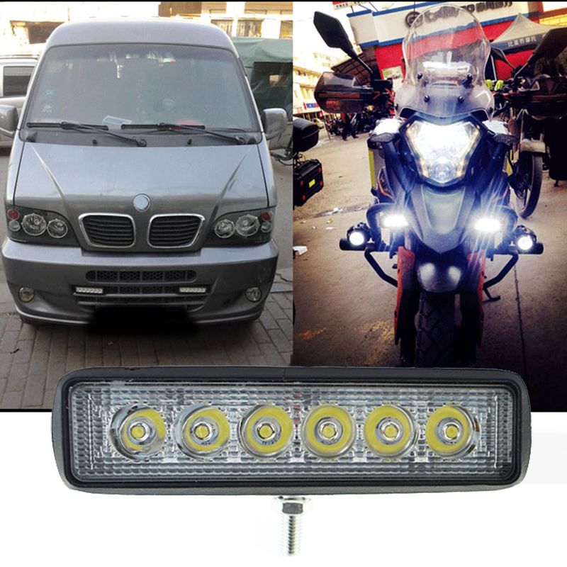 Brouillard Lampe W Projecteur Automobile Travail 1 18 Projecteurs Pcs Moto Blanc V Lumière Bar Feux Auxiliaire 12 De Led Voiture K1Jc3lTF
