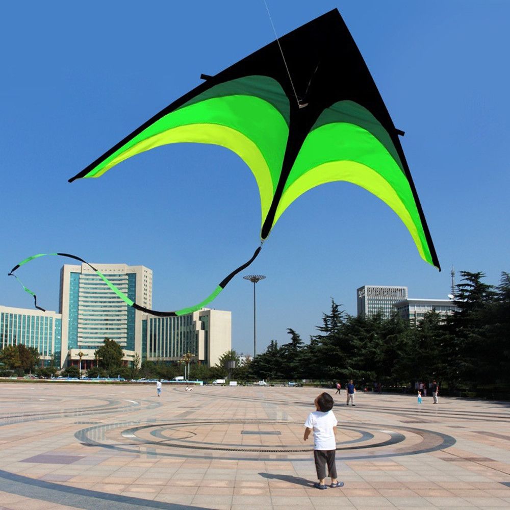 2020 160cm Super Huge Kite Line Stunt Kids Kites Toys Kite Flying Long