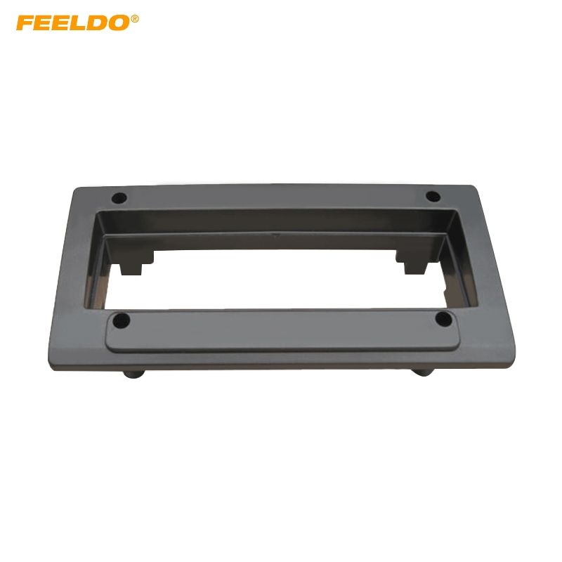 Double DIN Oval Black Facia Fascia for Ford Car Radio CD Stereo Fitting Kit