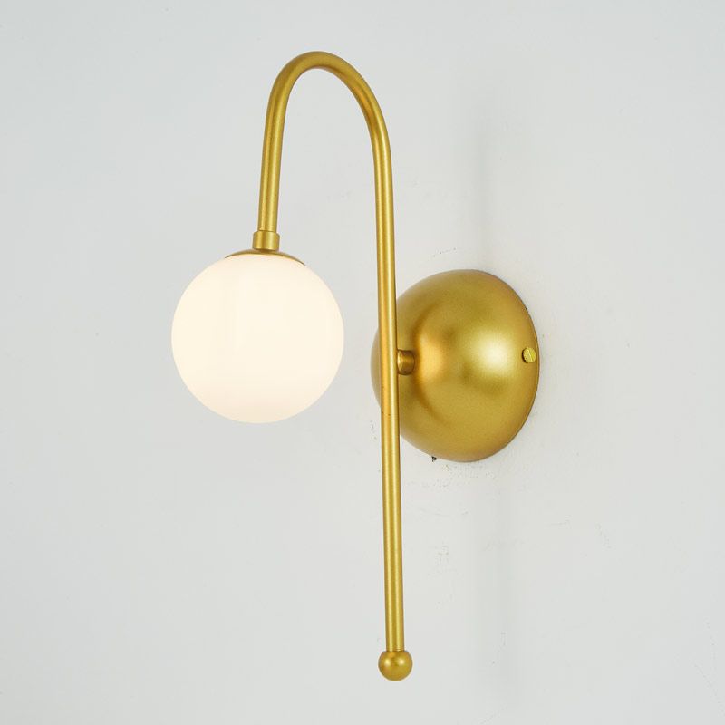 Acheter Design En Verre Led Applique Murale Applique Moderne Chambre