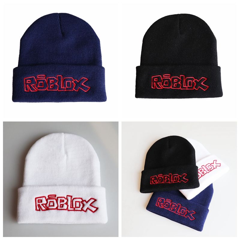 2019 Hot Game Roblox Knitting Cap Kids Trendy Winter Warm - hip hop roblox