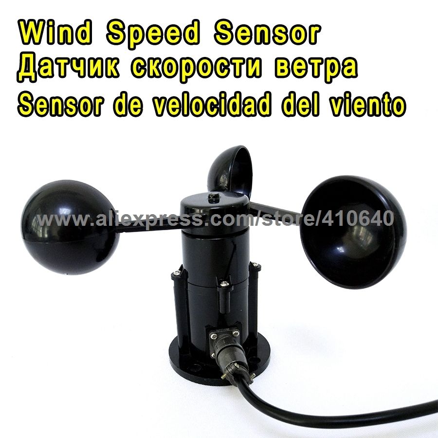 2020 0 To 5V 4 To 20ma RS485 Type Wind Speed Sensor Voltage Output