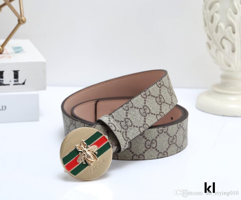 8gucci Latest Classic Leather A37 Belt Men Women Trend Fashionable