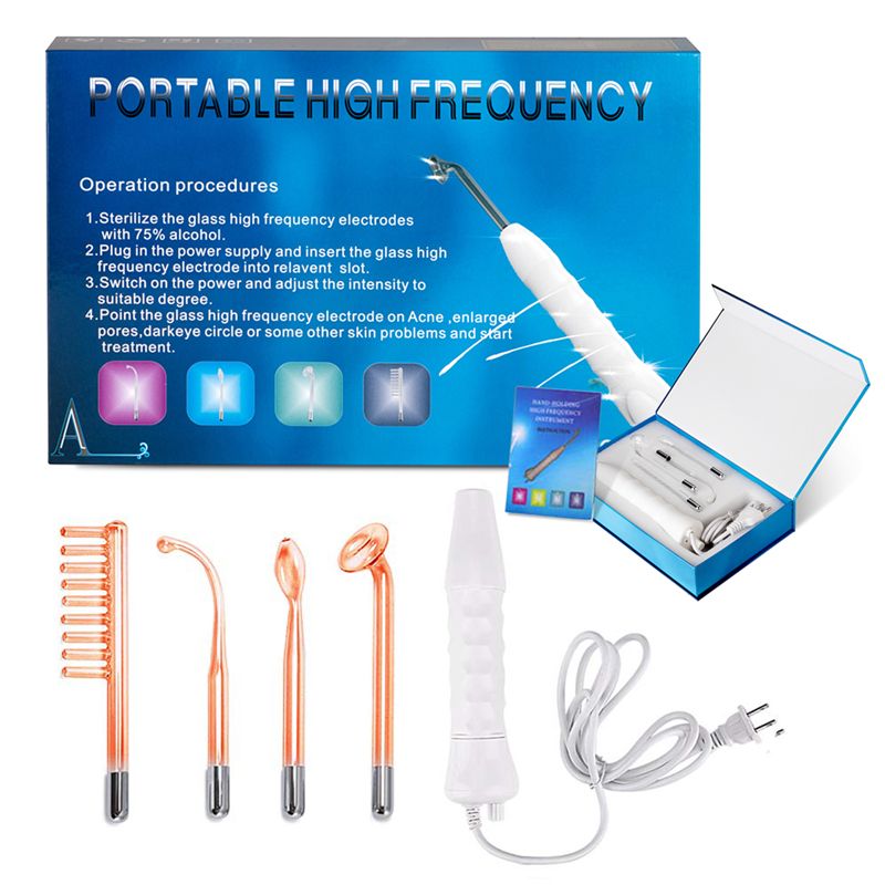 2020 High Frequency Electrode Glass Tube Acne And Skin Care