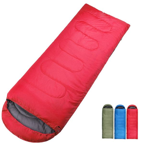 Newest Multifuntional Outdoor Sleeping Bag Blanket Thermal Envelope Hooded Travel Camping Keep