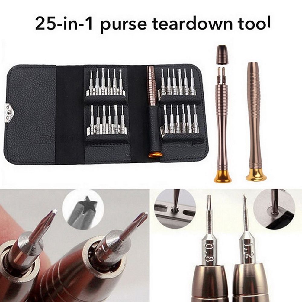 Phone Repair Tool Sets 25 In 1 Precision Torx Screwdriver For IPhone Laptop Cellphone