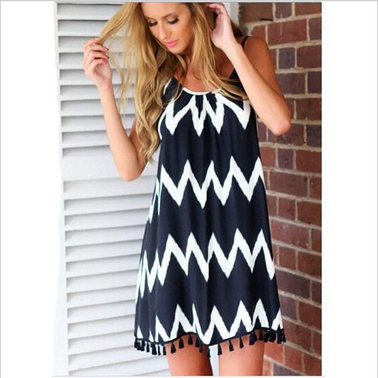 Wavy Lines in a Dresses