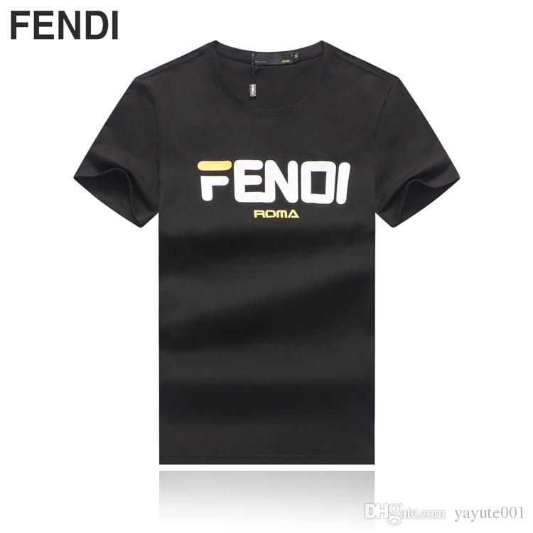 mens designer black t shirts
