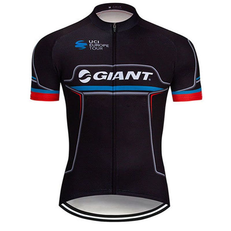 GIANT Team Cycling Short Sleeves Jersey Summer Quick Dry Mens Bicycle