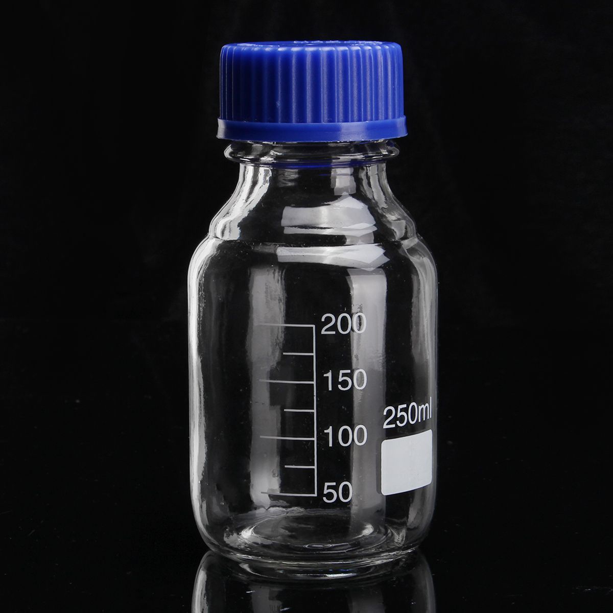 2021 250ml Glass Reagent Bottle Transparent Borosilicate Capacity