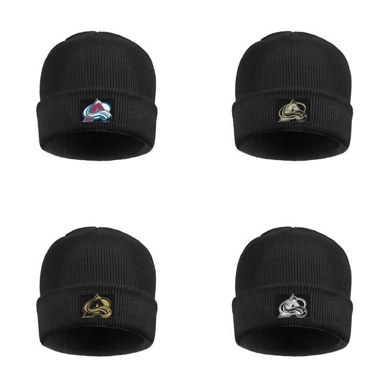 black colorado avalanche hat
