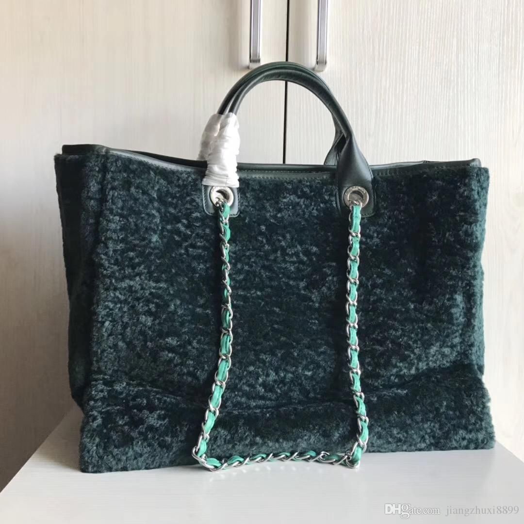 Newest Style Purses 2019 Sell Like Hot Cakes In Winter Leisure Classic Fashion Lamb Shopping Bag Women Handbag Lady Chains Totes Bags For Weekend