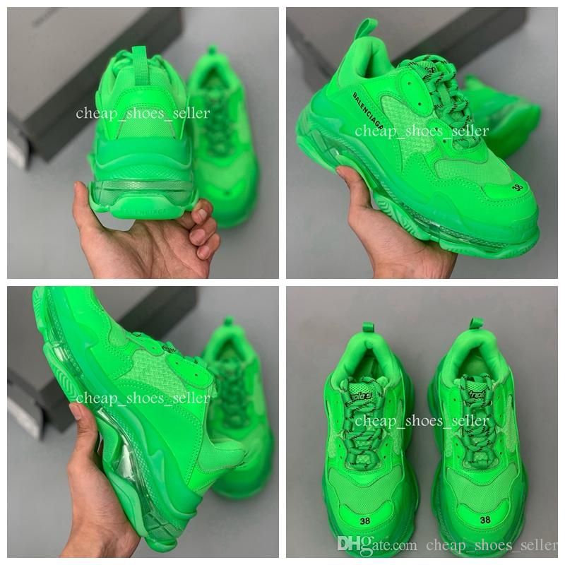 Balenciaga 3 0 Track Trainers blue black green Tess S