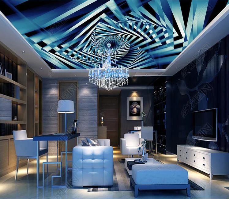 Großhandel Benutzerdefinierte 3d Decke Diamond Ray Fototapete ... Großhandel Benutzerdefinierte 3d Decke Diamond Ray Fototapete ...