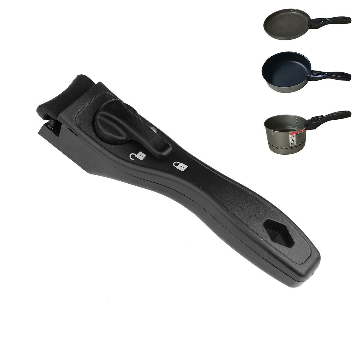 Universal Removable Pan Handle Dismountable Anti Scalding Bakelite Pot