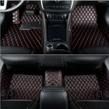For Hyundai Elantra 2007 2016 Leather Car Floor Mats Waterproof
