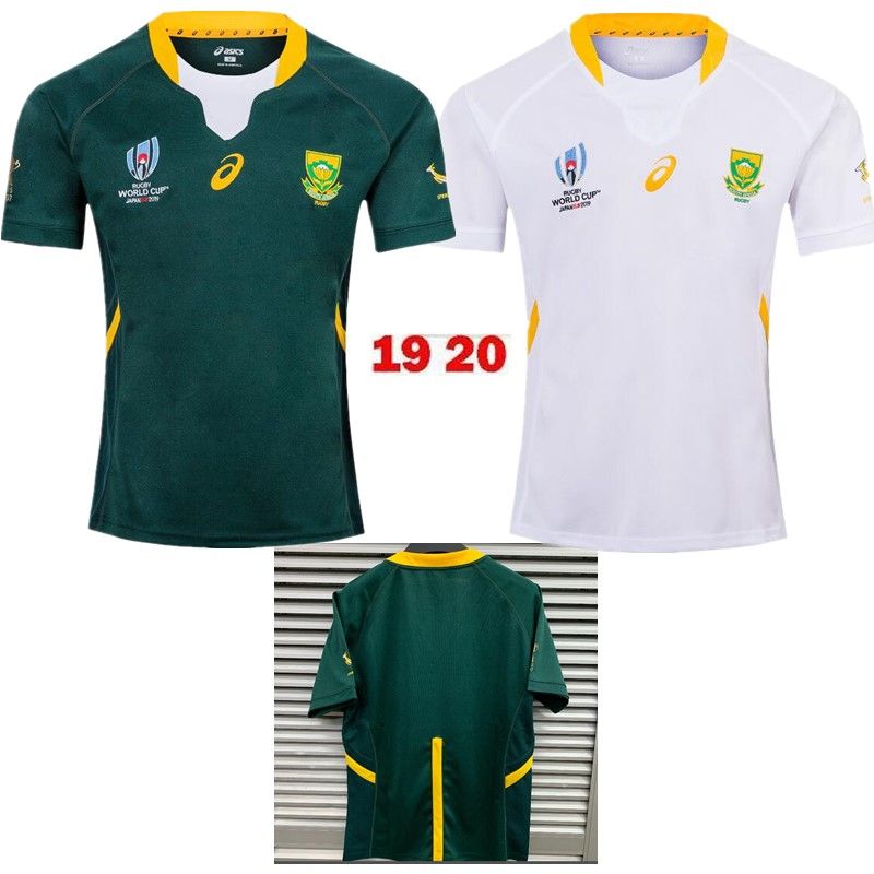 2020 2019 World Cup South Africa 100 Years Rugby Jersey Shirt South African National Team Rugby